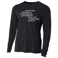 Acrostic Scientific Method Research Experiment Science Cooling Performance Long Sleeve Crew