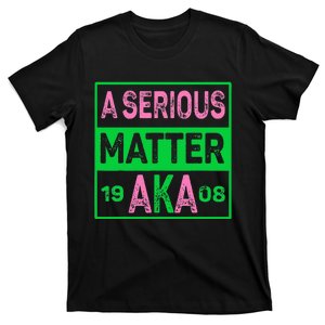 A Serious Matter J15 Founders Day Pink And Green AKA Women T-Shirt