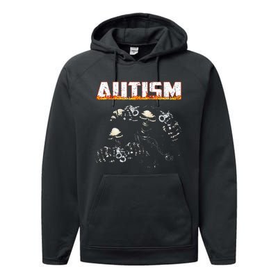 Autism Skeleton Meme Halloween Costume Spooky Season Performance Fleece Hoodie