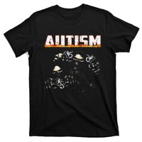 Autism Skeleton Meme Halloween Costume Spooky Season T-Shirt