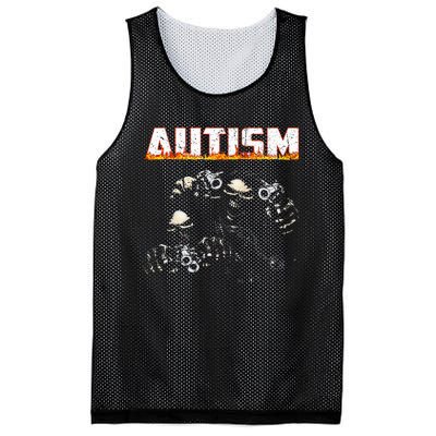 Autism Skeleton Meme Halloween Costume Spooky Season Mesh Reversible Basketball Jersey Tank