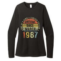 Awesome Since March 1967 56 Years Old 56th Birthday Gifts Womens CVC Long Sleeve Shirt