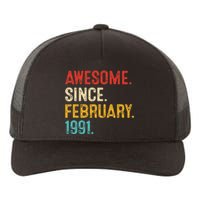 Awesome Since March 1991 32nd Birthday Retro 32 Years Old Yupoong Adult 5-Panel Trucker Hat