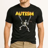 Autism Skeleton Meme Performance Shirt