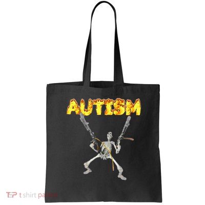 Autism Skeleton Meme Bag
