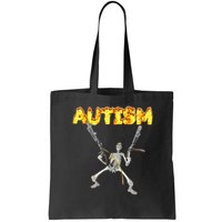 Autism Skeleton Meme Bag