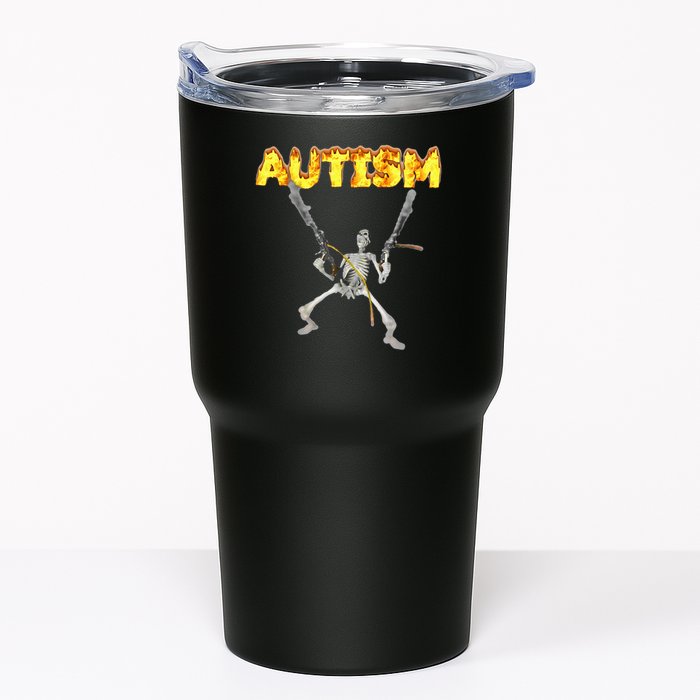 Autism Skeleton Meme Tumbler