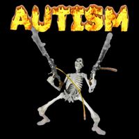 Autism Skeleton Meme Baby Bodysuit