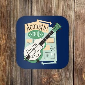 Acoustic Souls Musical Guitar Coaster