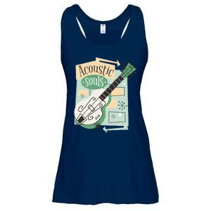 Acoustic Souls Musical Guitar Ladies Essential Flowy Tank