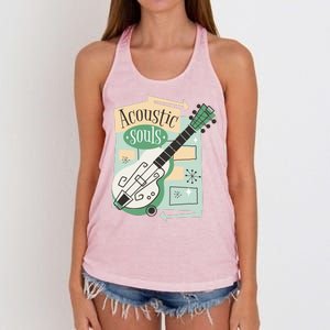 Acoustic Souls Musical Guitar Women's Knotted Racerback Tank