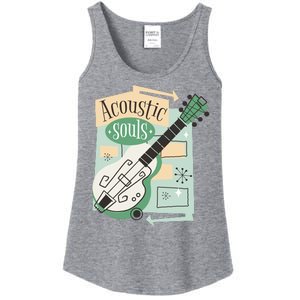 Acoustic Souls Musical Guitar Ladies Essential Tank