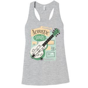 Acoustic Souls Musical Guitar Women's Racerback Tank