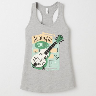 Acoustic Souls Musical Guitar Womens Tank Top