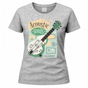 Acoustic Souls Musical Guitar Women's T-Shirt