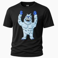 Abominable Snow Monster Christmas Abominable Snowman Cooling Performance Crew T-Shirt