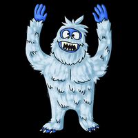 Abominable Snow Monster Christmas Abominable Snowman Cooling Performance Crew T-Shirt