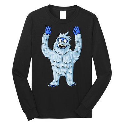 Abominable Snow Monster Christmas Abominable Snowman Long Sleeve Shirt