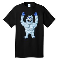 Abominable Snow Monster Christmas Abominable Snowman Tall T-Shirt