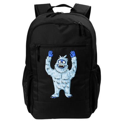 Abominable Snow Monster Christmas Abominable Snowman Backpack