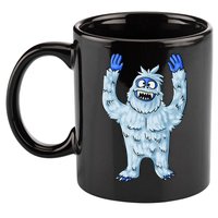 Abominable Snow Monster Christmas Abominable Snowman 11oz C Handle Ceramic Mug