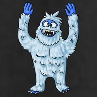 Abominable Snow Monster Christmas Abominable Snowman 11oz C Handle Ceramic Mug