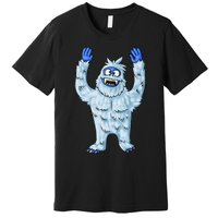 Abominable Snow Monster Christmas Abominable Snowman Premium T-Shirt