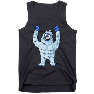 Abominable Snow Monster Christmas Abominable Snowman Tank Top