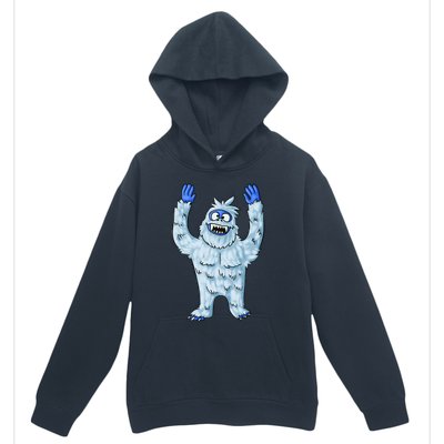 Abominable Snow Monster Christmas Abominable Snowman Urban Pullover Hoodie