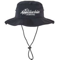 Appalachia Strong Mountain Silhouette Typography Bucket Hat