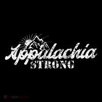 Appalachia Strong Mountain Silhouette Typography Flatbill Hat