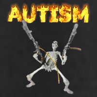 Autism Skeleton Meme Funny Gift Adult Drive Performance Visor