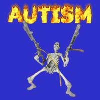 Autism Skeleton Meme Funny Gift Short Acrylic Beanie