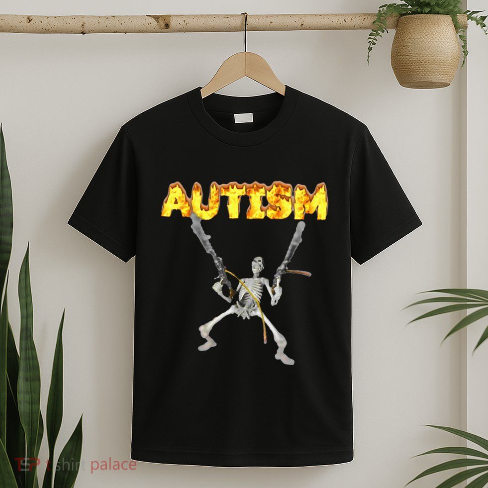 Autism Skeleton Meme T-Shirt