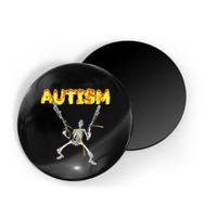 Autism Skeleton Meme Magnet