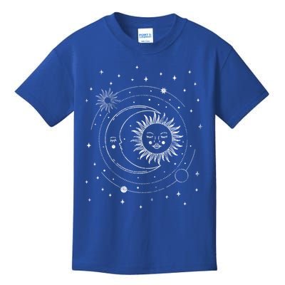 Alchemy Sun Moon Astrology Gift Kids T-Shirt