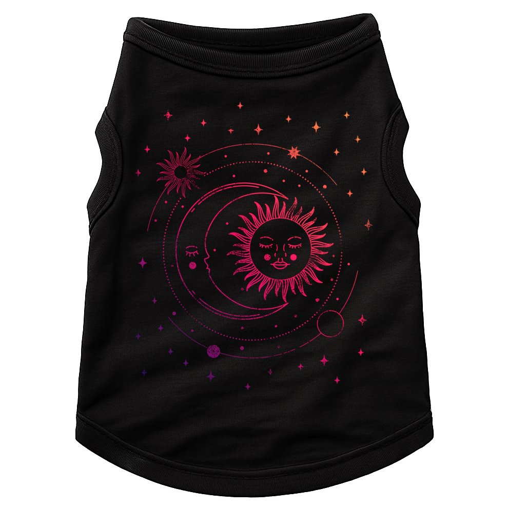 Alchemy Sun Moon Astrology Gift Doggie Tank