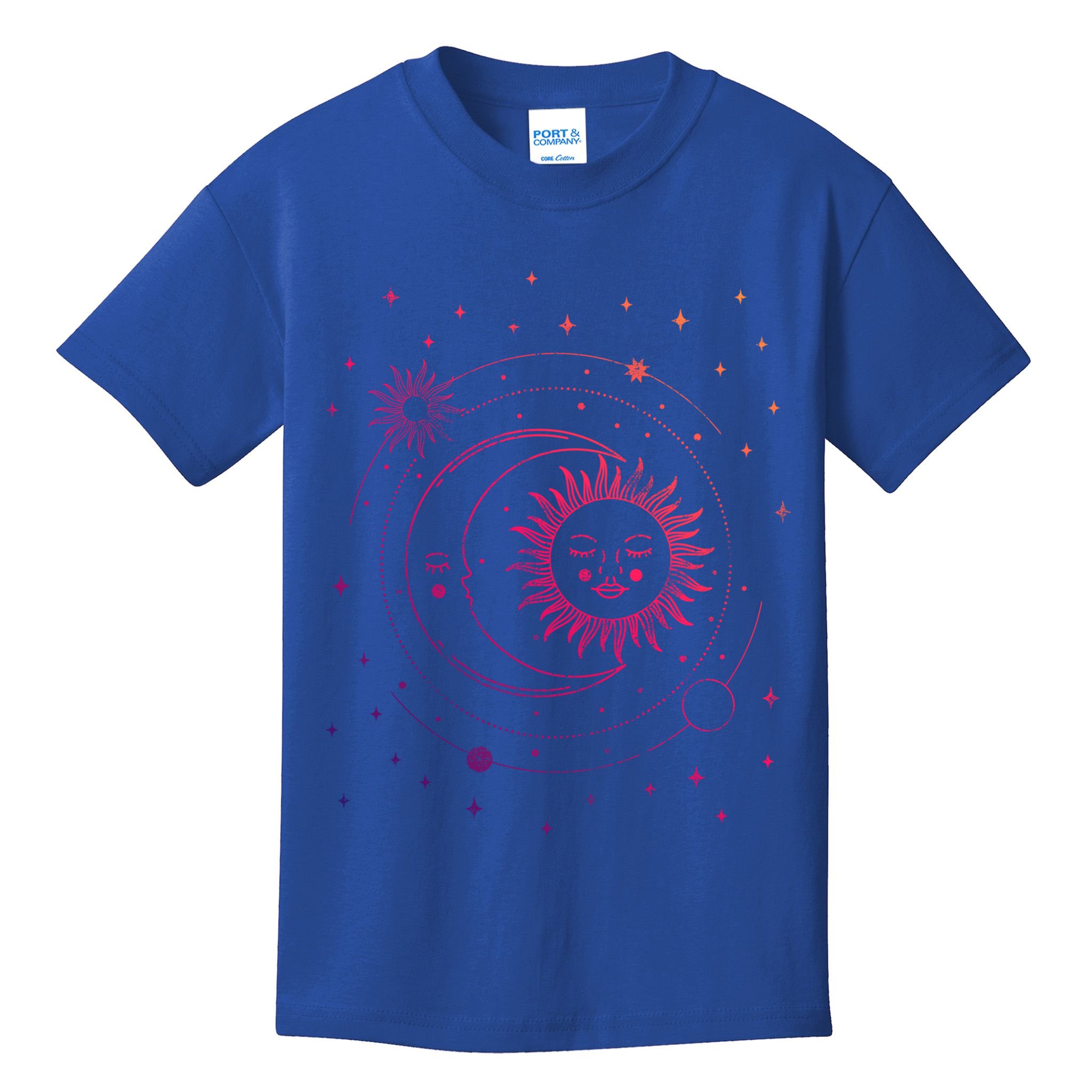 Alchemy Sun Moon Astrology Gift Kids T-Shirt