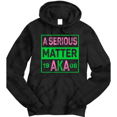 A Serious Matter Aka Tie Dye Hoodie