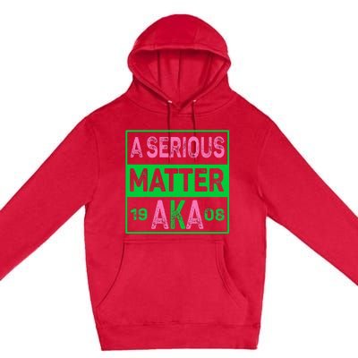 A Serious Matter Aka Premium Pullover Hoodie