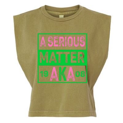 A Serious Matter Aka Garment-Dyed Women's Muscle Tee