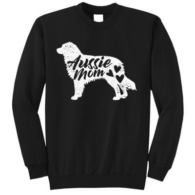 Australian Shepherd Mom Aussie Gifts For Dog Lovers Merle Sweatshirt