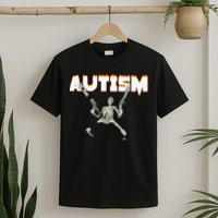Autism Skeleton Meme T-Shirt