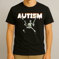Autism Skeleton Meme T-Shirt