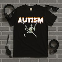 Autism Skeleton Meme T-Shirt