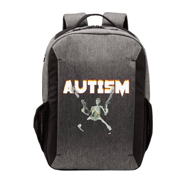 Autism Skeleton Meme Vector Backpack