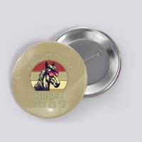 Awesome Since March 1985 37th Birthday Horse Lovers Button