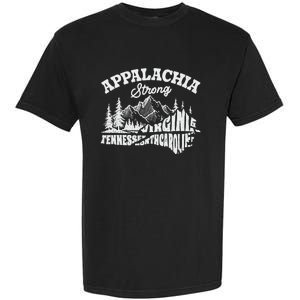 Appalachia Strong Mountain Outdoors Hiking Nc Garment-Dyed Heavyweight T-Shirt