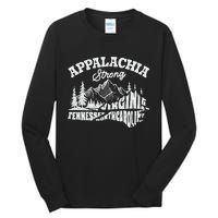 Appalachia Strong Mountain Outdoors Hiking Nc Tall Long Sleeve T-Shirt