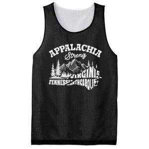 Appalachia Strong Mountain Outdoors Hiking Nc Mesh Reversible Basketball Jersey Tank